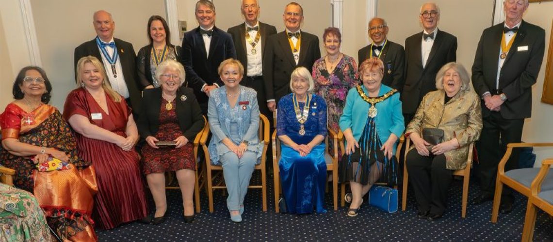 Rotary dignitaries